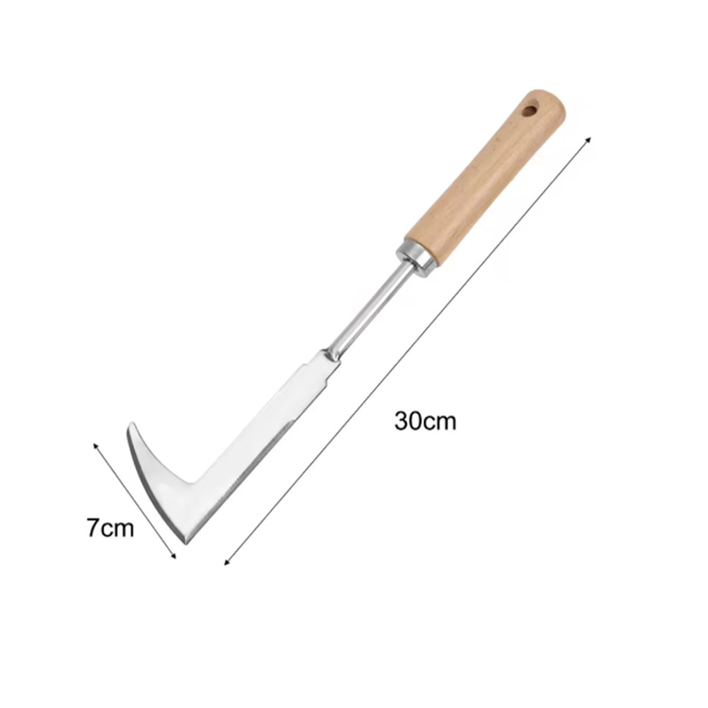 Gardening Hand Tools Yard - 스테인리스 스틸 틈새 제초 도구, 다기능