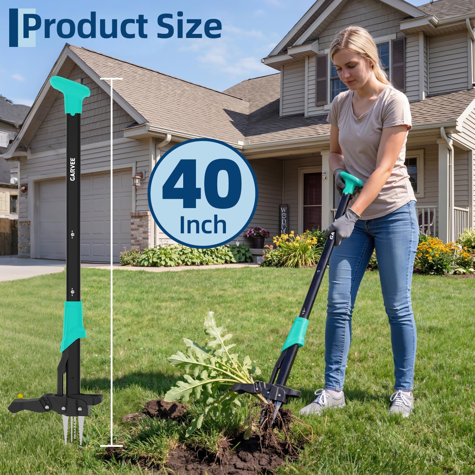 Gardening Tools To Remove Weeds - 긴 손잡이가 있는 스탠드형 잡초 제거기,