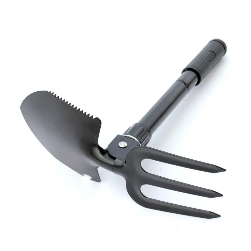 Gardening Tools Spade - 휴대용 다기능 접이식 삽, 스테인리스강 서바이벌