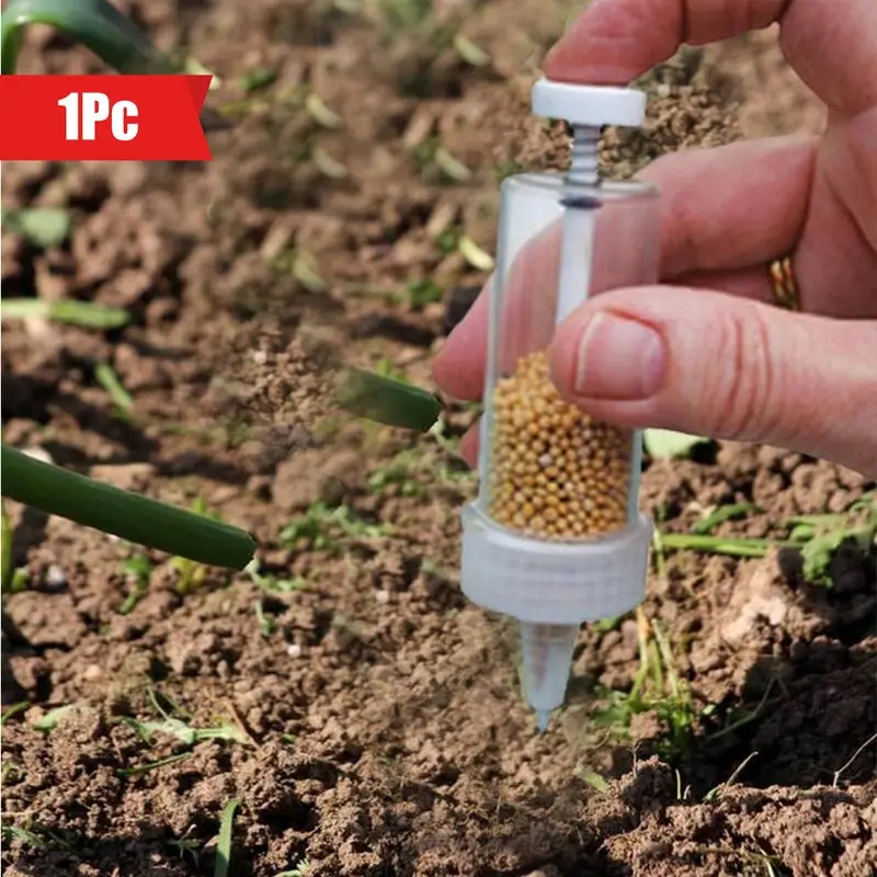Gardening Tools Essential - 1pc 휴대용 씨앗 디스펜서, 정원 심기,