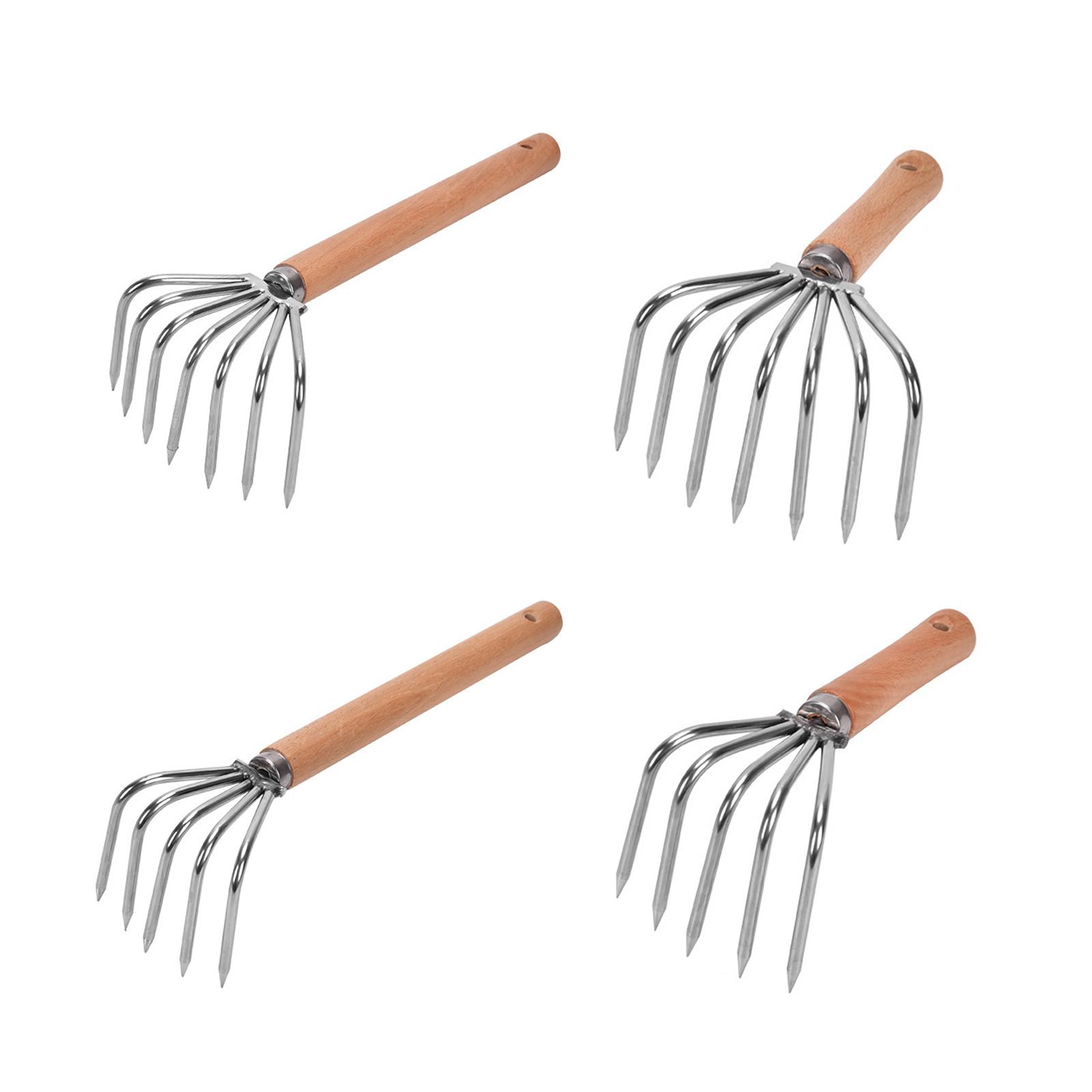 Gardening Hand Tools Yard - 손 갈퀴 경작기 스테인리스 스틸 발톱
