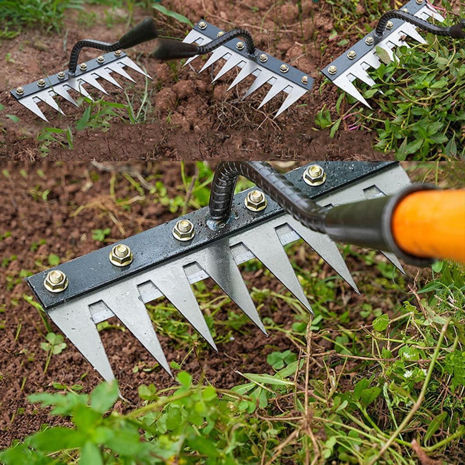 Gardening Tools To Remove Weeds - 5/6/7/8 Tines 정원 잡초 도구 노동