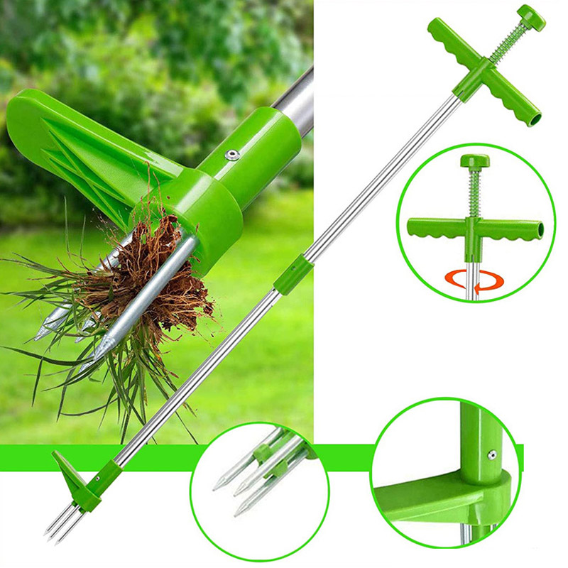 휴대용 긴 손잡이 잡초 제거제, 휴대용 정원 잔디 제초 - Gardening Tools To Remove Weeds 리뷰 및 가격