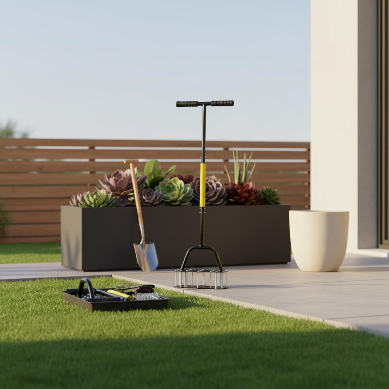 반달형 잔디깎이, 분리형 디자인, 수동 잔디깎이, 톱니 - Gardening Tools Spade 리뷰 및 가격