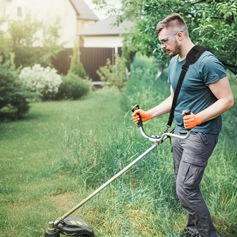 다용도 조절 가능 브러시 커터 어깨끈 하네스 잔디깎이  - Gardening Hand Tools Yard 리뷰 및 가격