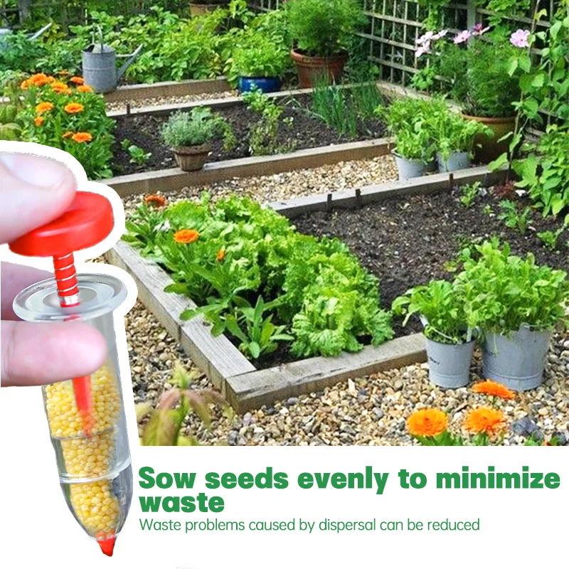 2-in-1 미니 수동 정밀 파종 도구, 정원 심기,  - Gardening Tools Essential 리뷰 및 가격