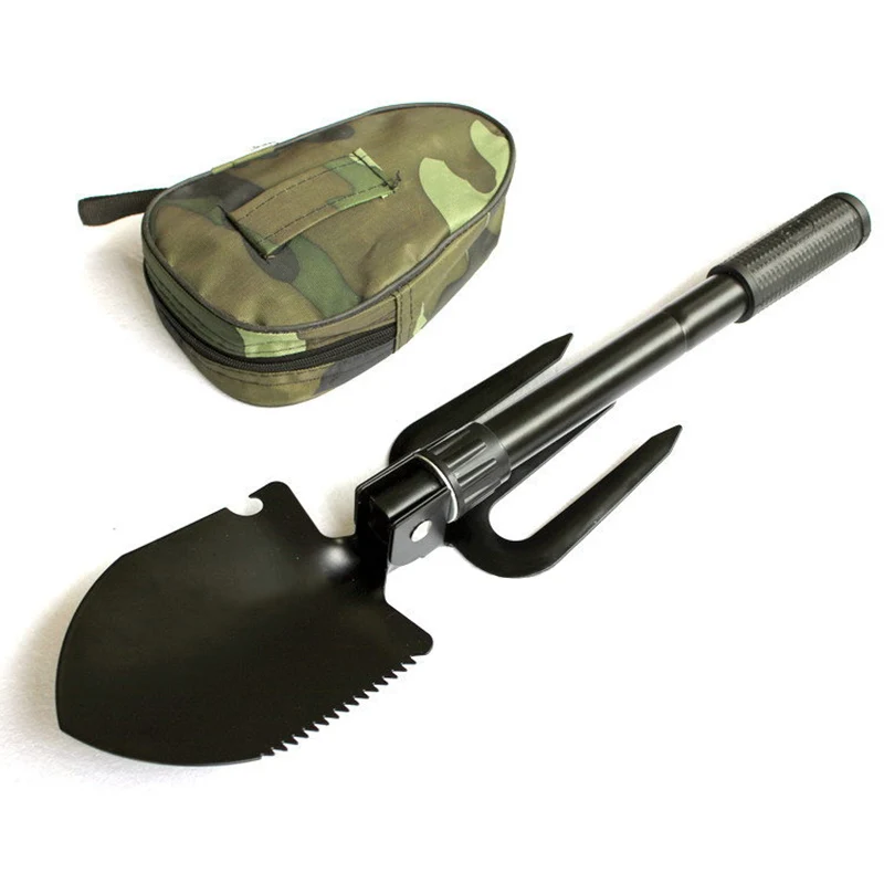휴대용 다기능 접이식 삽, 스테인리스강 서바이벌 스페이 - Gardening Tools Spade 리뷰 및 가격