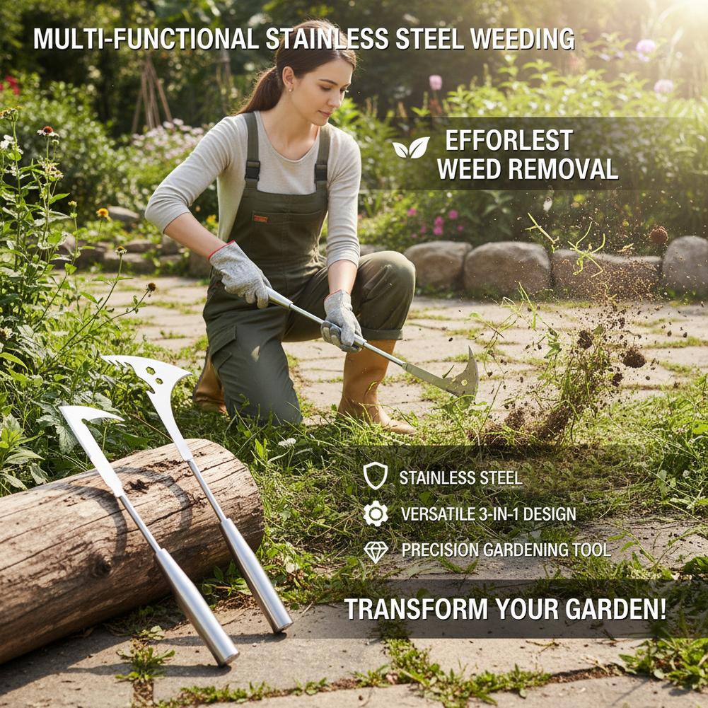 L자형 스테인리스 스틸 틈새 제초 도구 다기능 수동 정 - Gardening Tools To Remove Weeds 리뷰 및 가격